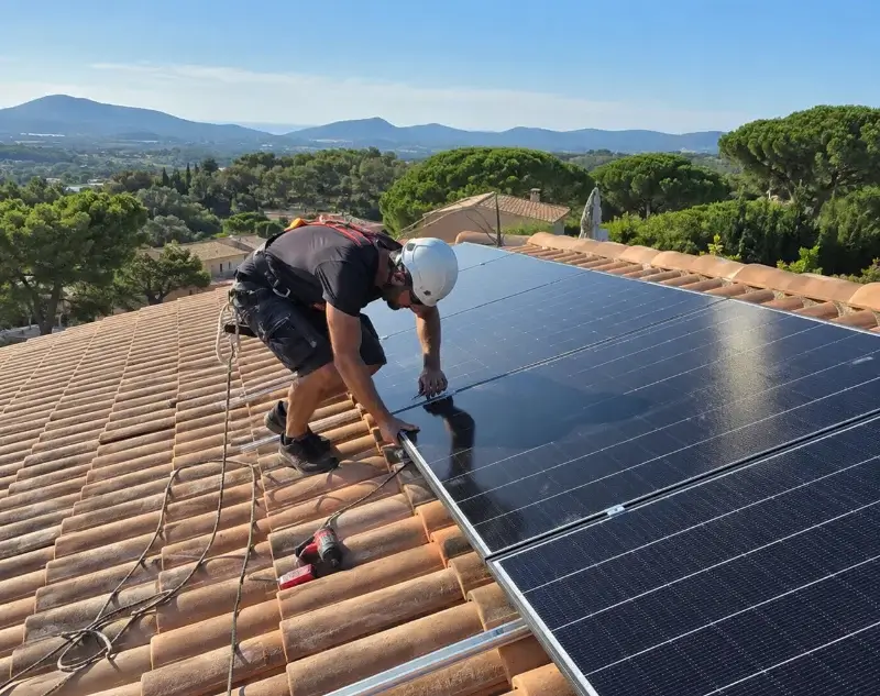 Installateur panneaux solaires Égat — pose photovoltaïque sur toiture